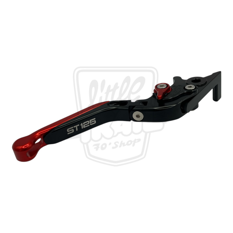 Levier de frein noir et rouge en aluminium pour HONDA DAX ST125 2022 2023 2024